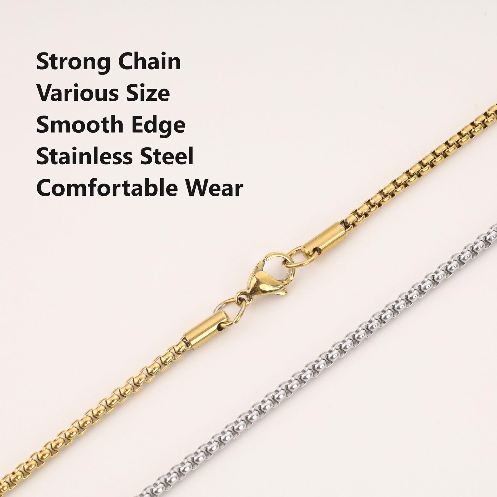 Men’s Stainless Steel Pendant Necklace, Protection Necklace Evil Eye Necklace…