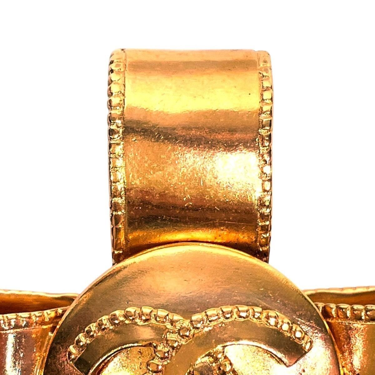CHANEL Coco Mark Cross Ribbon Brooch Corsage Color Unspecified ONE SIZE Used