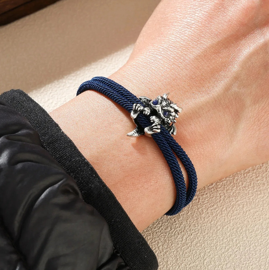🐲Cute Silver Dragon Bracelet