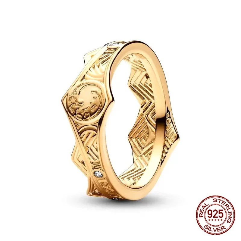 House of The Dragon Season 2 Daemon Targaryen Crown Ring Cosplay Accessory Gift
