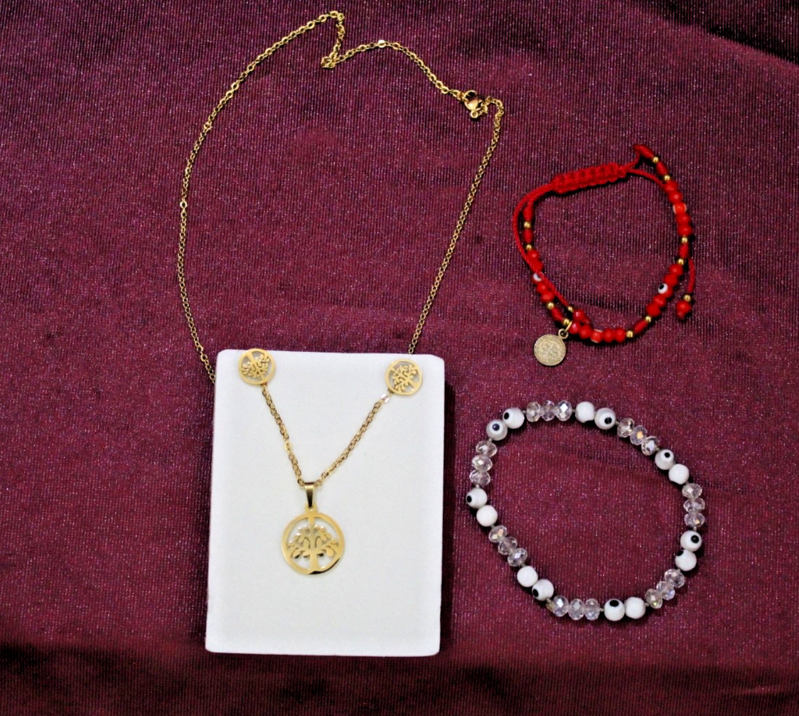 Protective and symbolic everyday jewelry