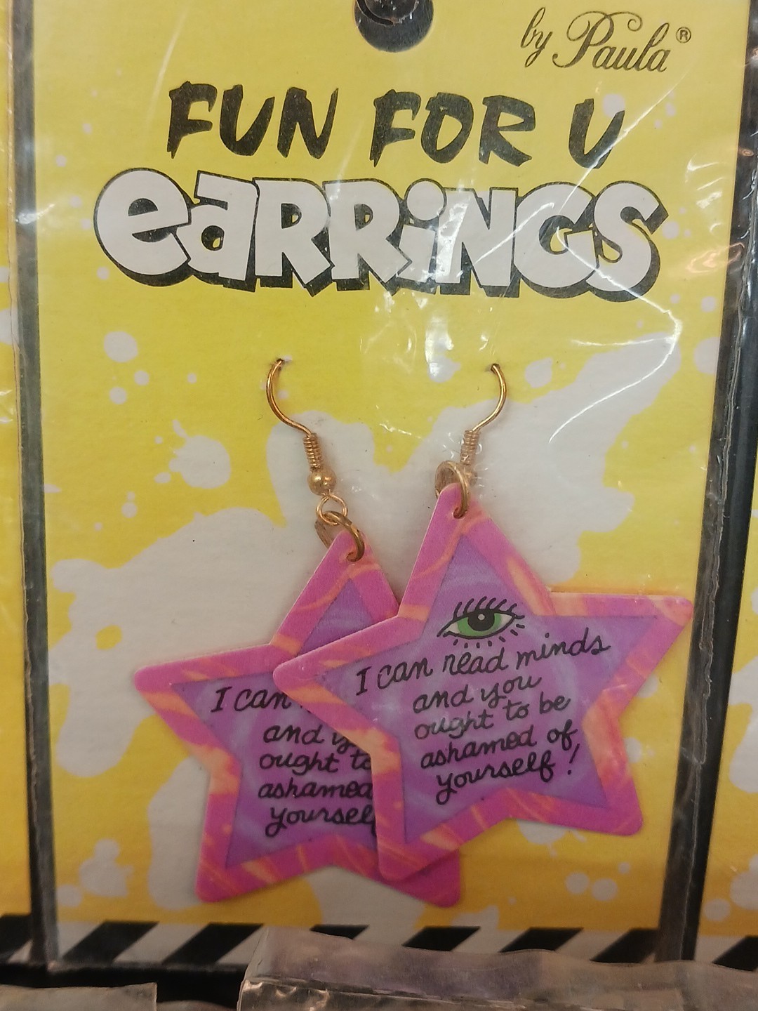 Fun For U by Paula Earrings Lot (19) Vintage 1990’s Novelty Jewelry – New NOS