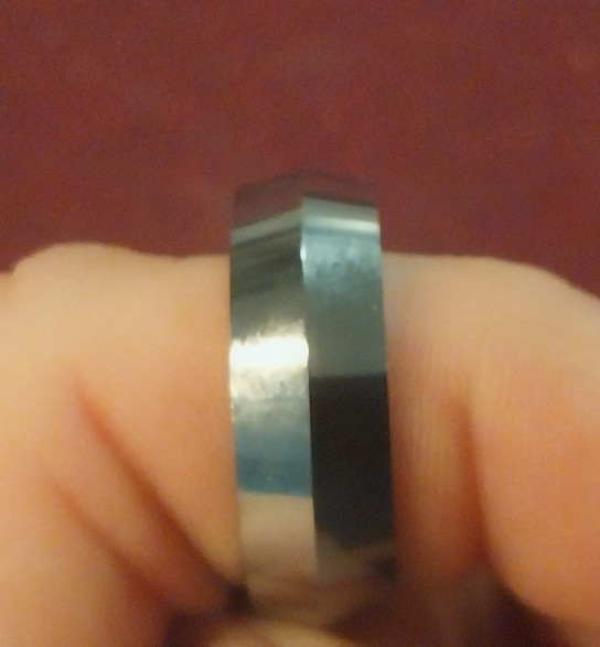 Lot of 3 Titanium rings size varies great condition