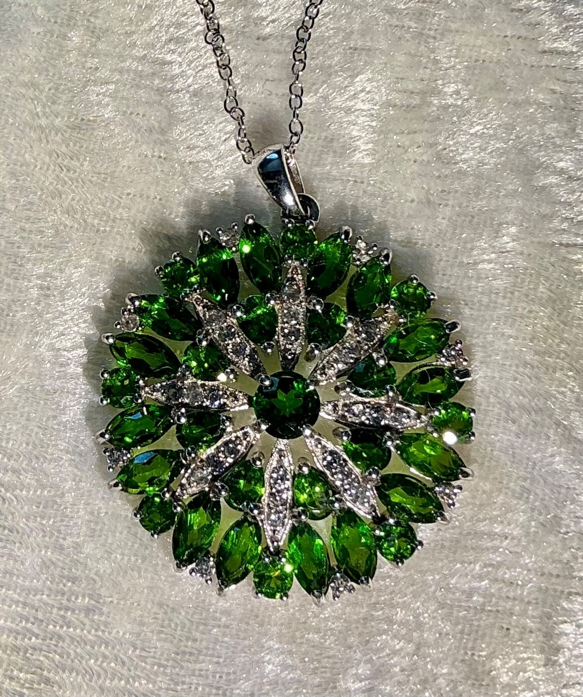 6.00CTW MIXED SHAPE RUSSIAN CHROME DIOPSIDE
