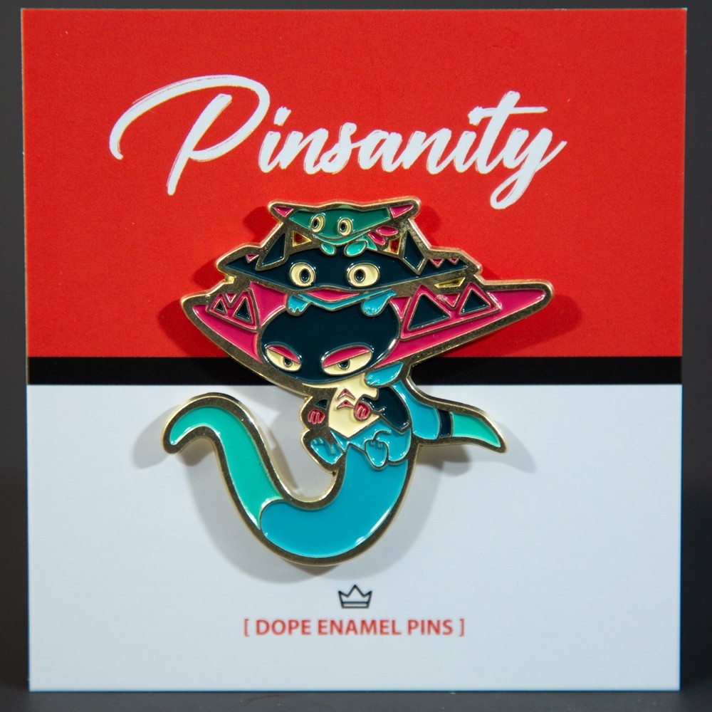 Dragapult Family Pin – Fast Shipping from USA – Brooch – Pokemon Dreepy Drakloak