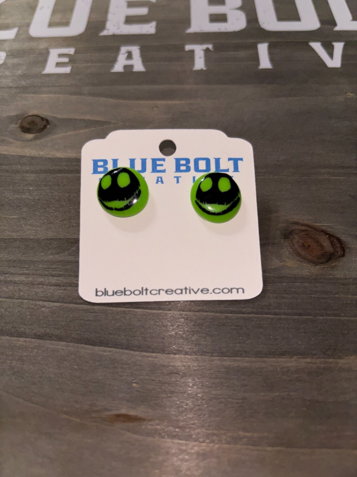 Nightmare Before Christmas Themed Stud Earrings – Oogie Boogie, Zero and Jack