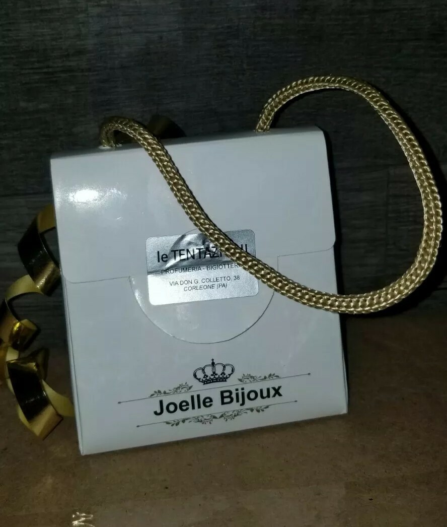New Joelle Bijoux Designer Earings Imported from Italy (Green Stone)