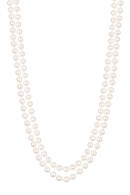 Nordstrom Double Strand Faux Pearl Women Necklace W1252