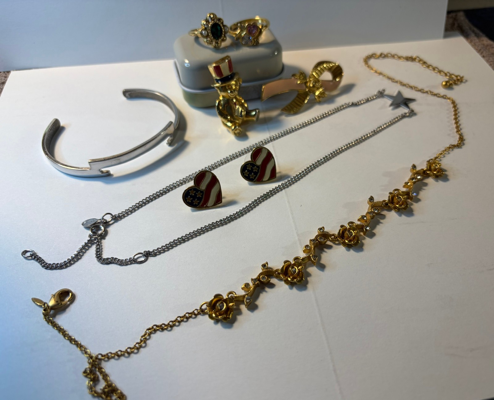 Avon Costume Jewelry – As Is – Varied Lot – 8 Pieces in Good Vintage Condition