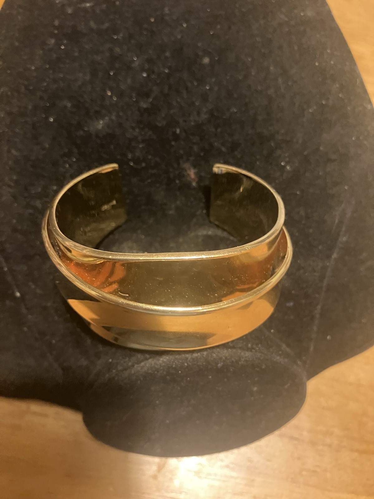 Celine Paris Gold Plated Cuff Bracelet UCA 1202 C2
