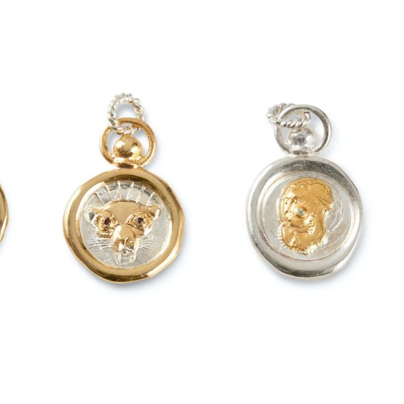12 Zodiac Sign Constellation Charm Pendant Astrology Necklace Round Circle Chain