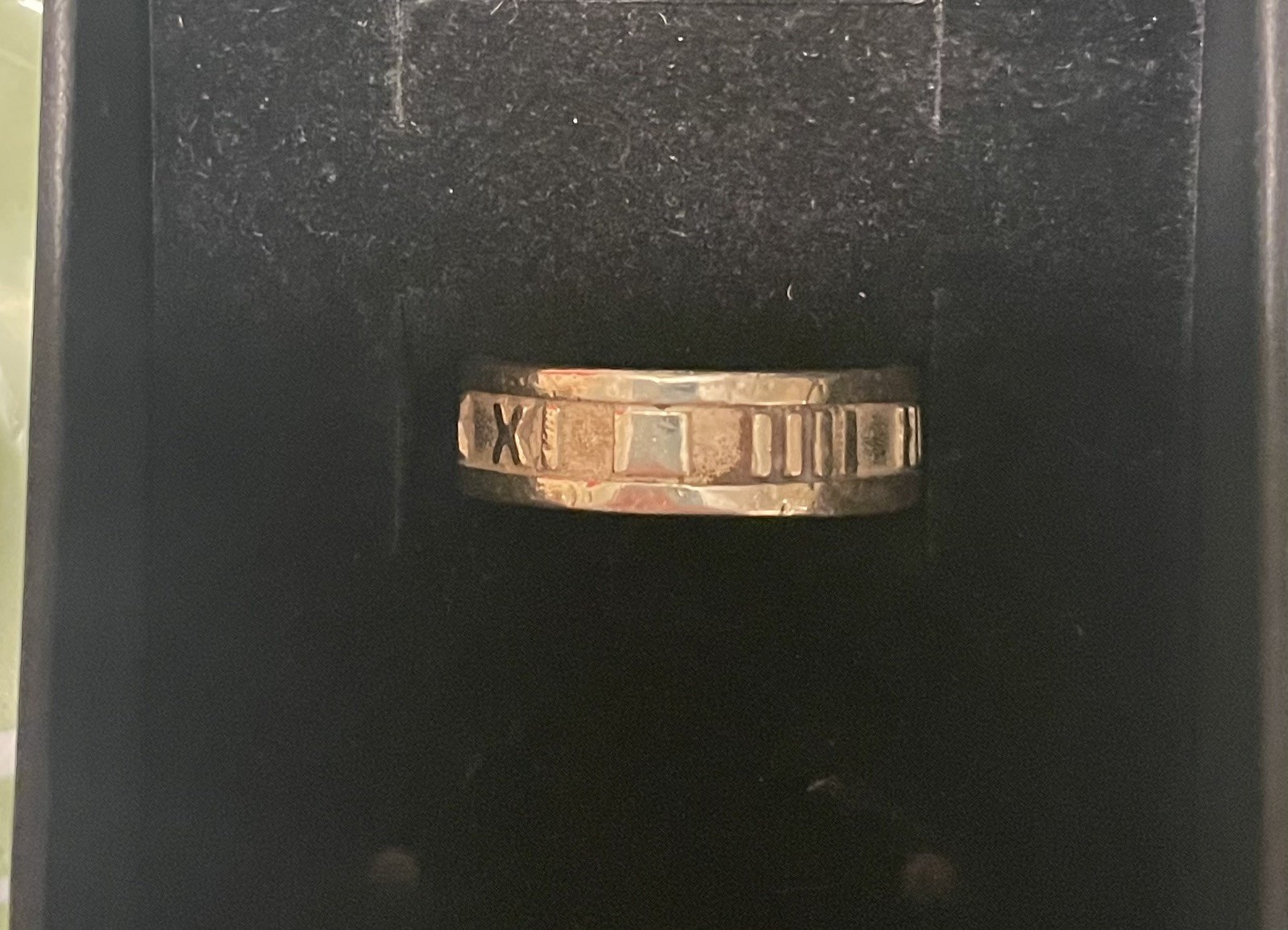 Tiffany and Co. Ring Atlas Silver 925