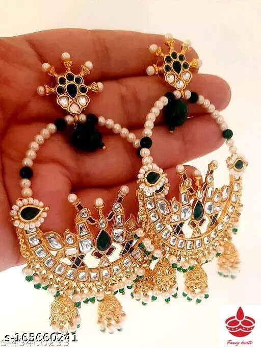 Indian Traditional Woman/Girl Latest Design Party Wear Stylish Earrings & Studs