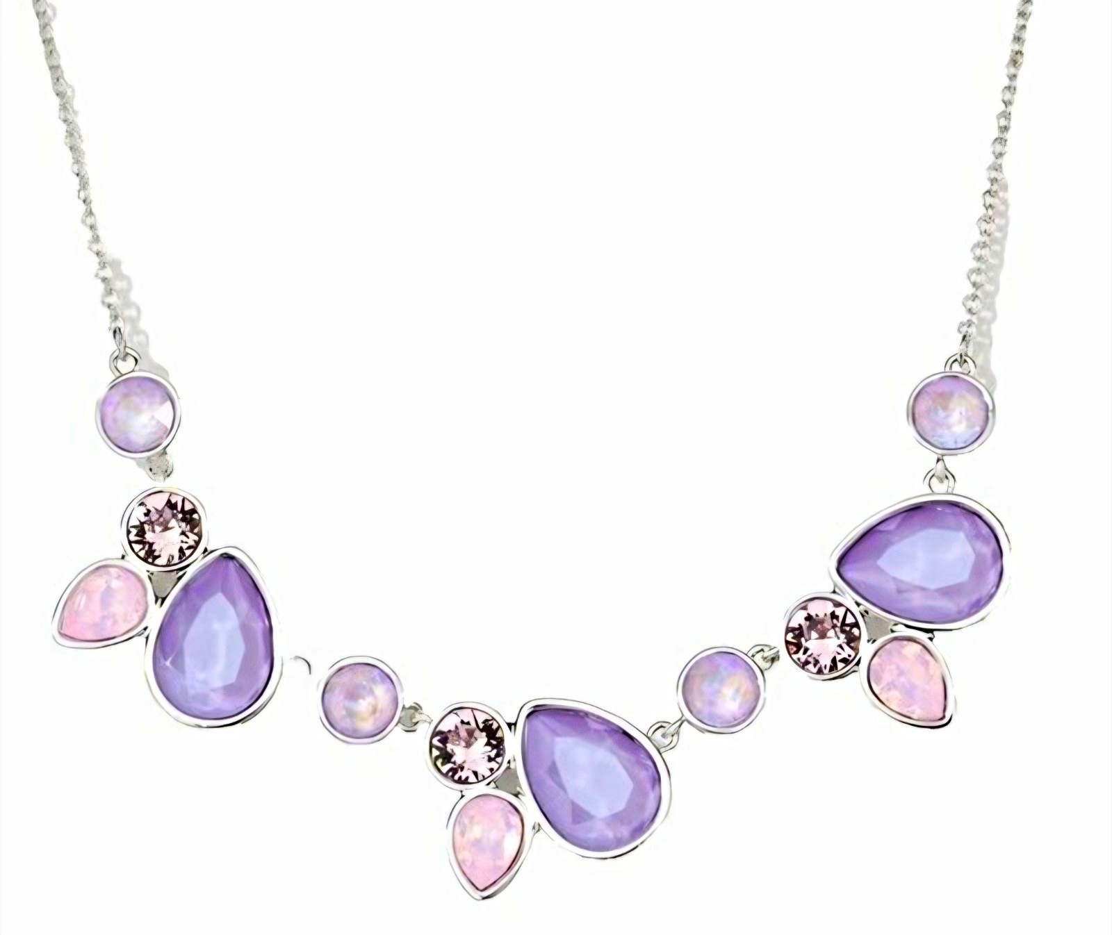 Touchstone Crystal Swarovski Garden Pendant Necklace