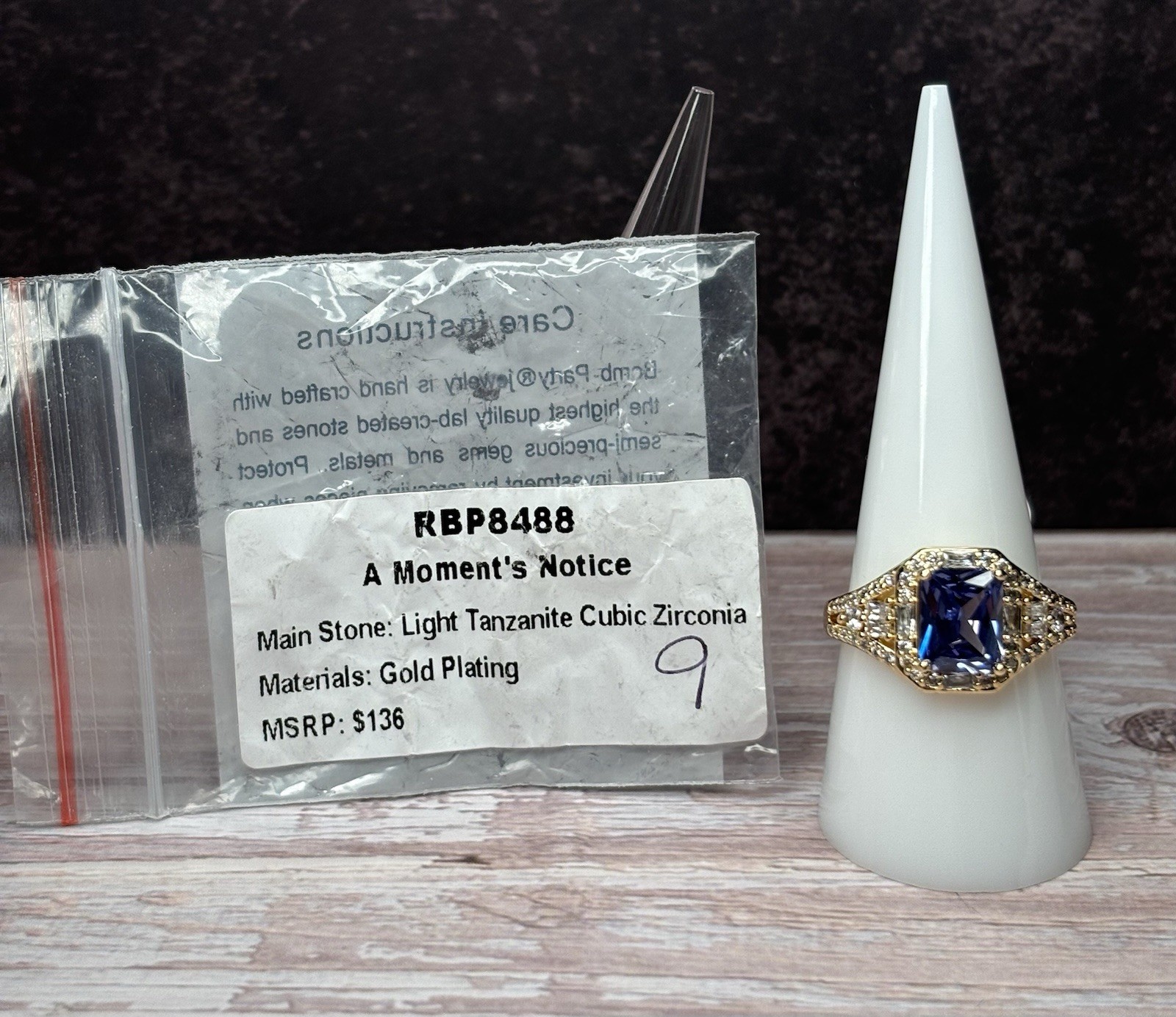 Bp Jewelry | December Ring 2024 “A Moments Notice” Size 9