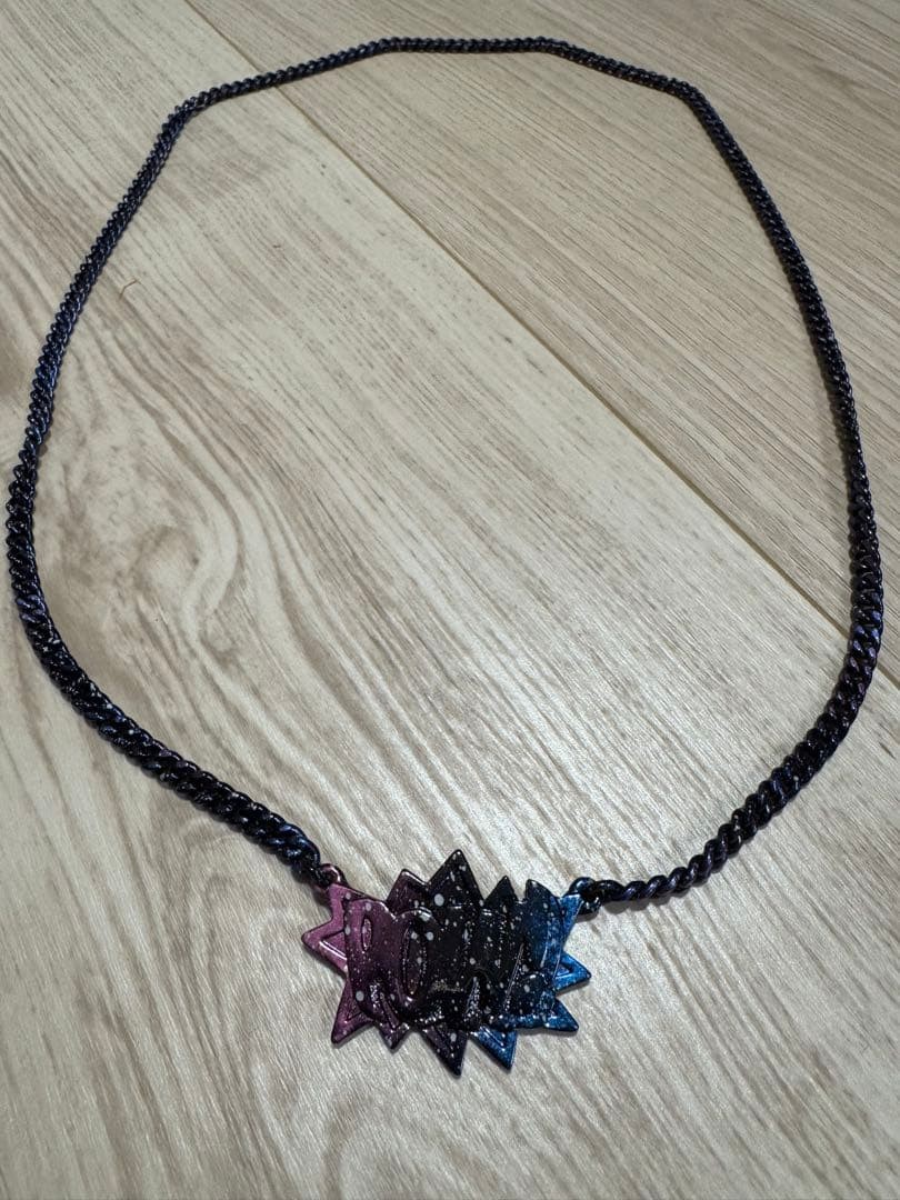 Ambush POW! Necklace Pendant Gr8 Limited Color Fashion Jewelry With Bag Used