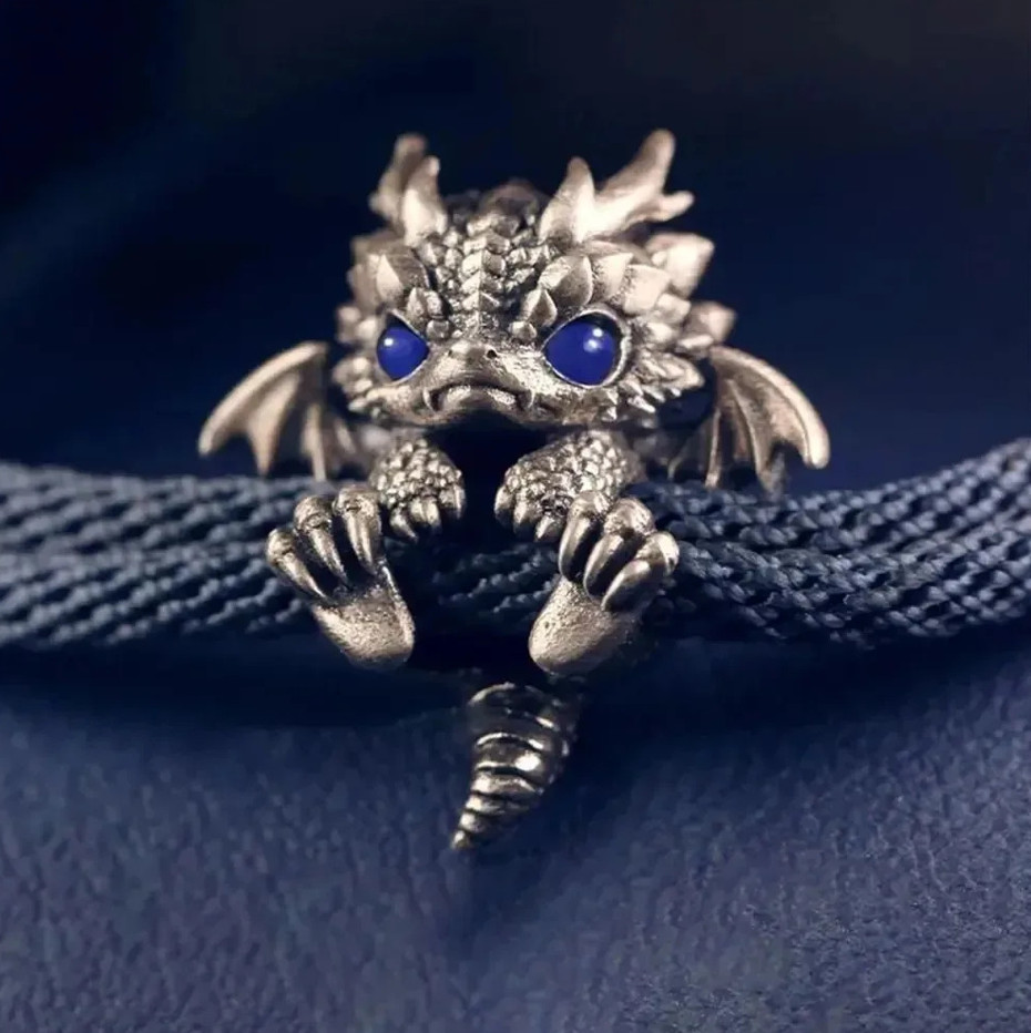 🐲Cute Silver Dragon Bracelet