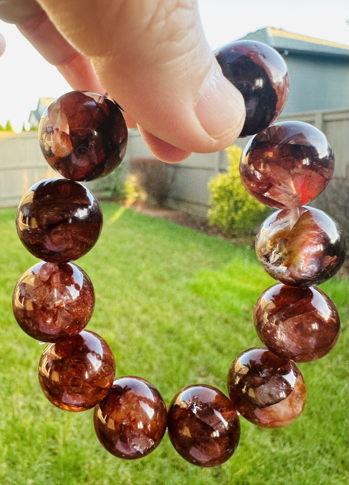 19mm High Quality Fire Quartz Bracelet
