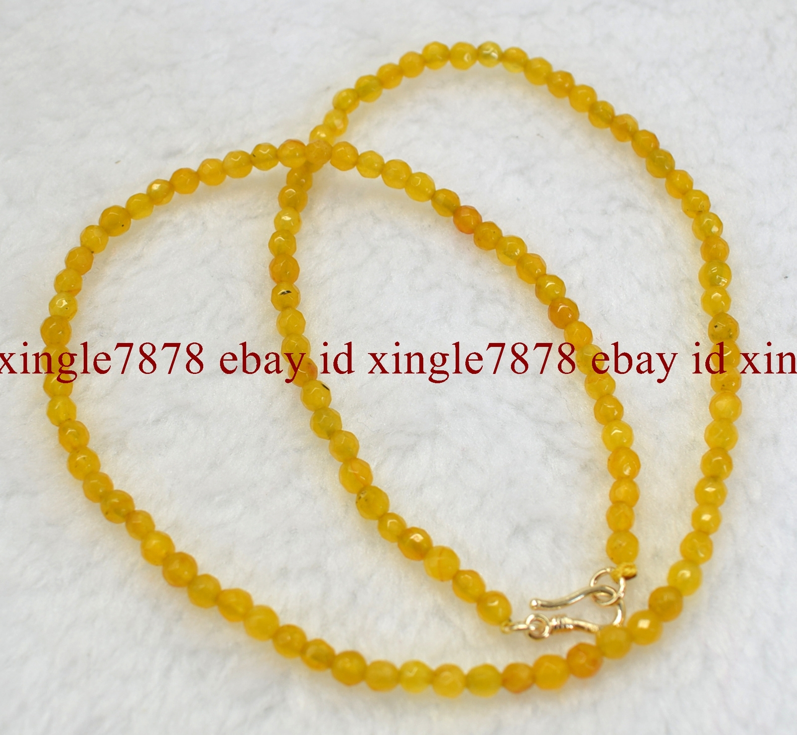 Natural 4mm Faceted Multicolor Gemstone Round Bead Necklace 16-28″