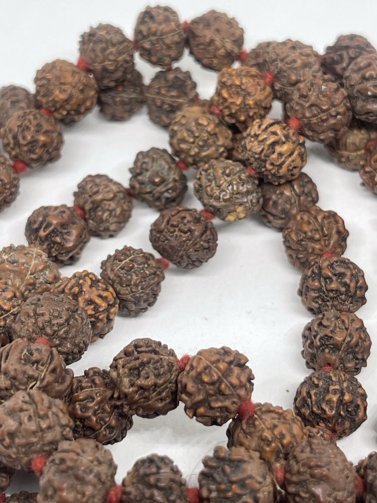 Genuine 108 Authentic 5 Mukhi Nepali Rudraksha Beads|Healing Beads| Spiritual