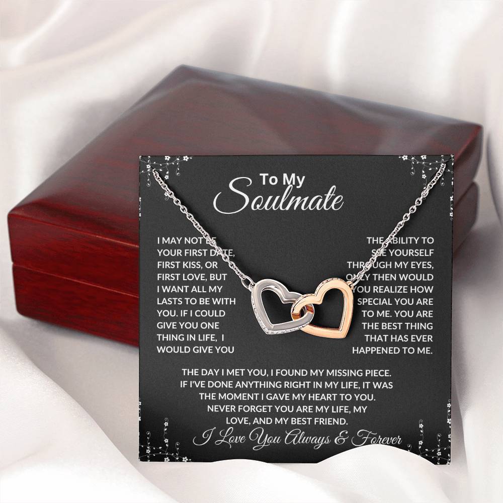 Romantic Valentine’s Day Rose Gold Gift for Wife, Girlfriend, Soulmate, Partner
