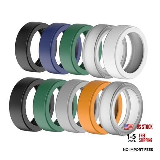 Silicone Ring Protector Compatible with Oura Ring Gen 3 and All S(6/7/8) 10PCS