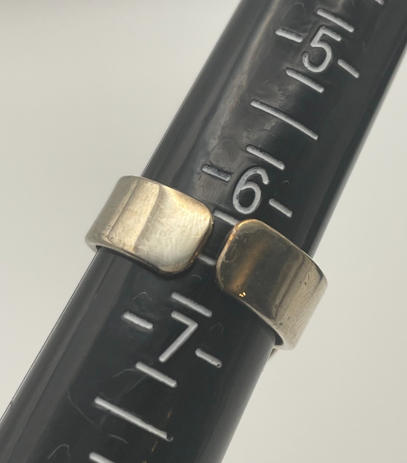 Sterling silver Dichroic Glass Ring