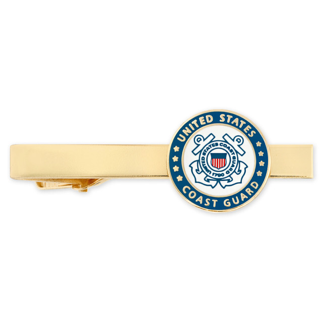 PinMart’s Officially Licensed Engravable U.S. Coast Guard Tie Clip