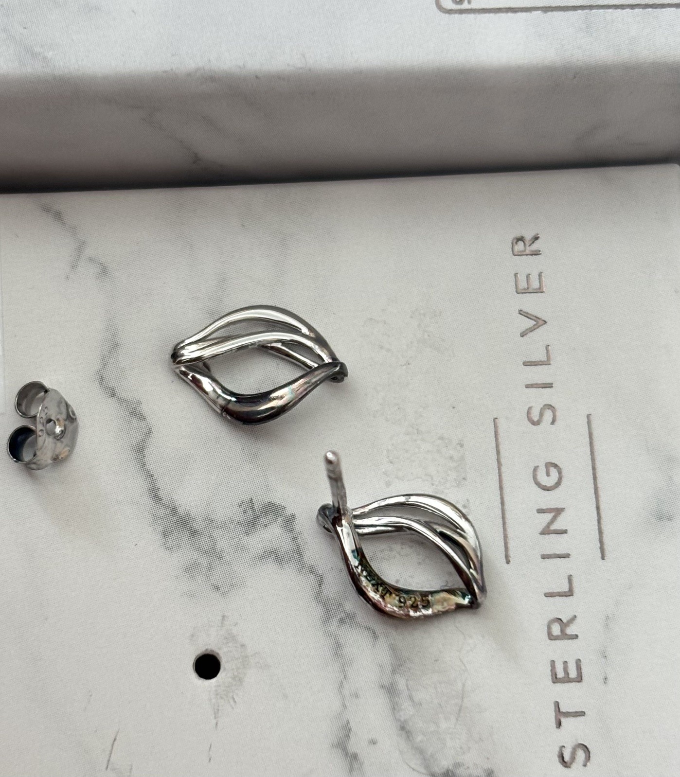 Next Sterling Silver Stud earrings. New
