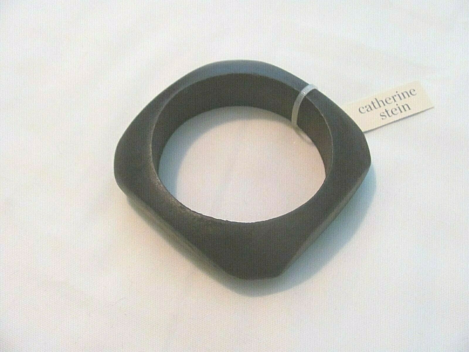 NWT 3-1/4″ IN DIAMETER DARK WOOD BANGLE BRACELET