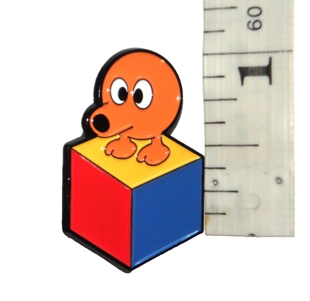 Q*BERT – 1.20″ x 1.0″ Enamel Pin – 1980’s Atari Video Game / Shipping Included!