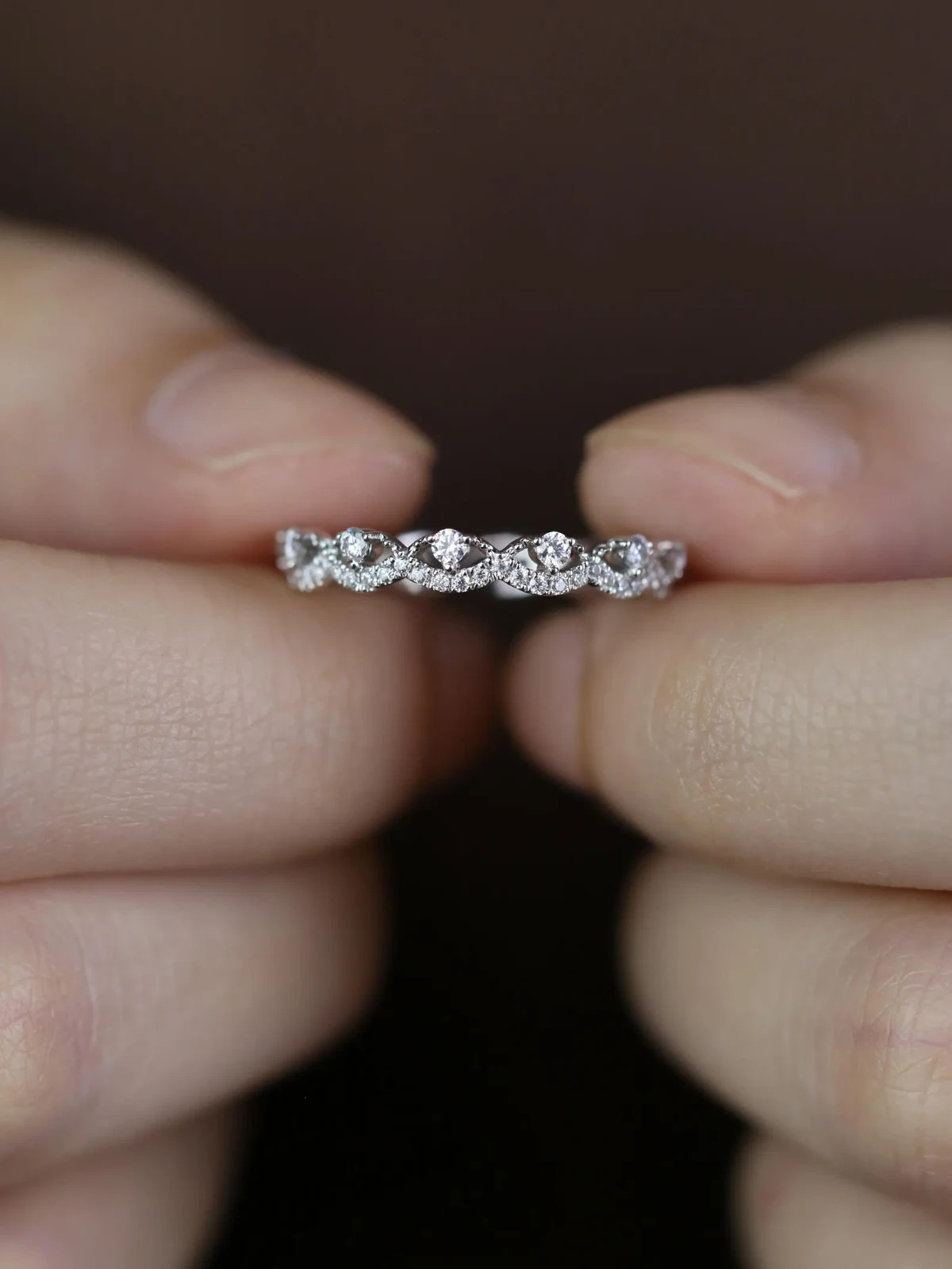 2.30 Ct Round Cut Simulated Diamond Women Engagement Ring 14k White Gold Plated