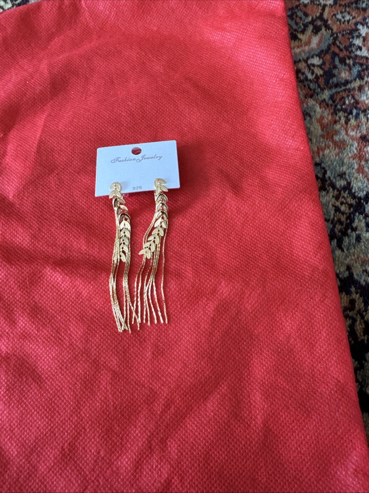 long hanging earrings New