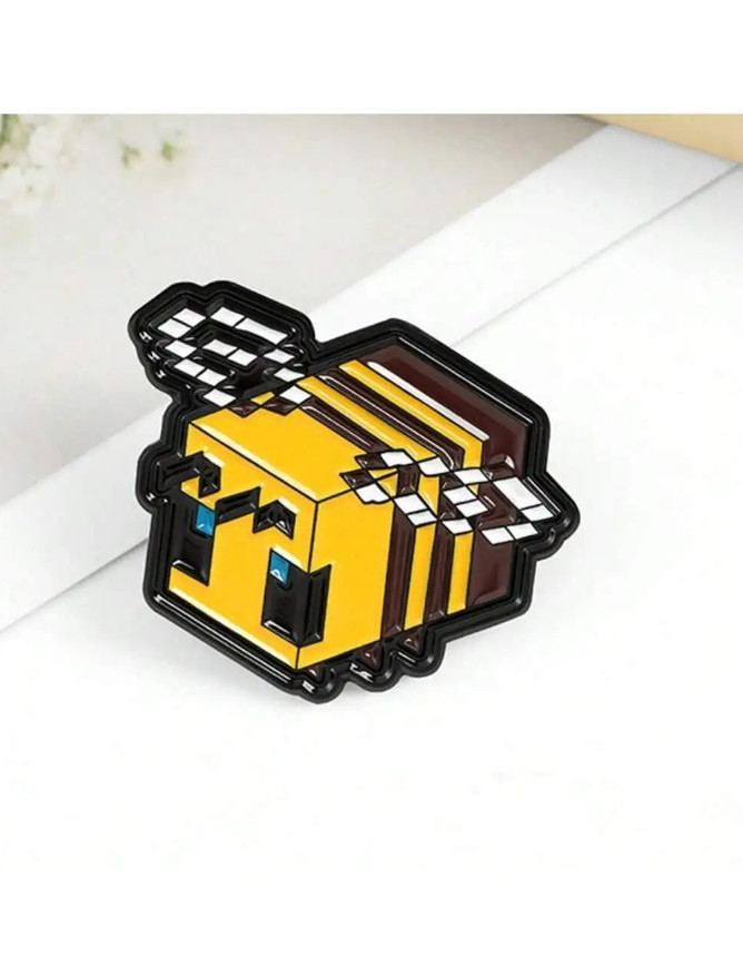 1pc Cute Bee Brooch Metal Pin Accessory Adorable Outfit Gift for Women – NEW