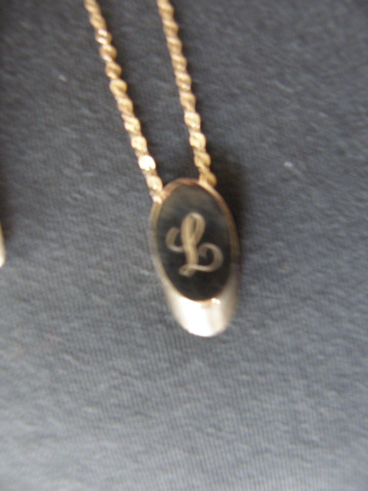 SURGICAL STEEL POST AND NUT EARRINGS AND CHAIN AS SEEING IN PICTURES