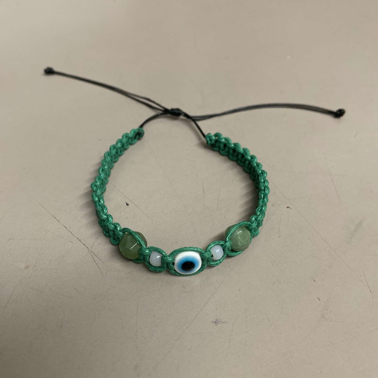 Pulseras Mal de Ojo Protección Piedra Tourmarine Bracelet