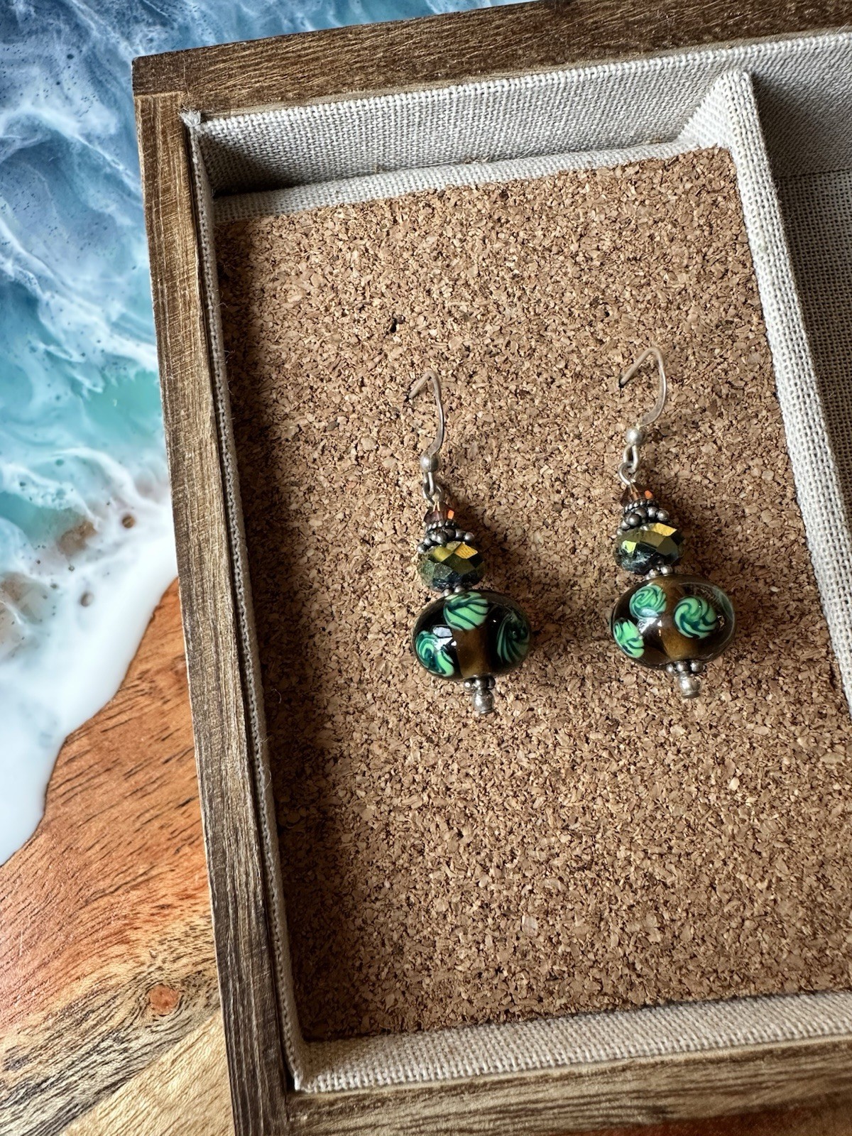 Pearl & Crystal Earrings Lot, Silver Tone, Drop/Dangle/Stud, Hook Closure