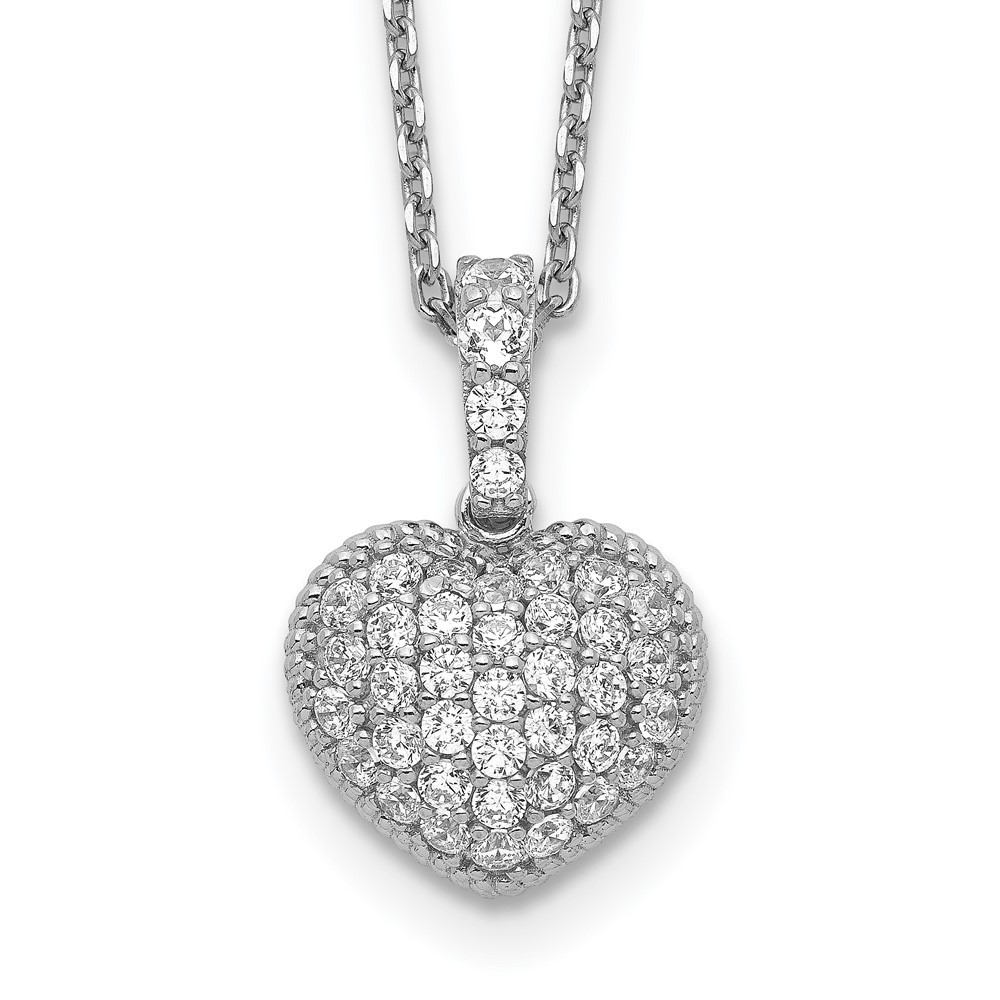 925 Sterling Silver Sterling Shimmer Sterling Silver Rhodium-plated 16 inch 40 S