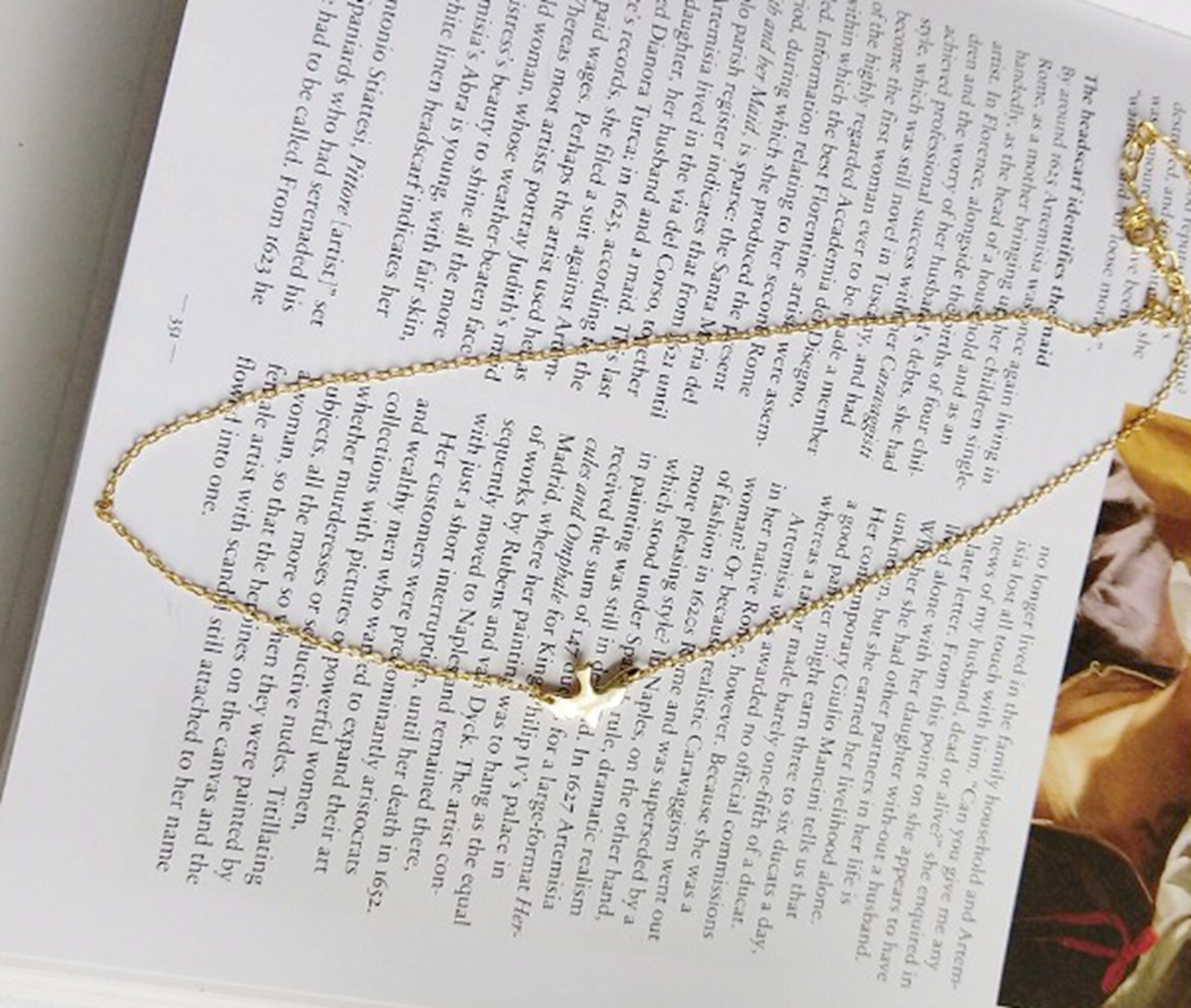 Women / Girl Gold Plated 925 Sterling Silver Bird Choker Chain Necklace 12-15″