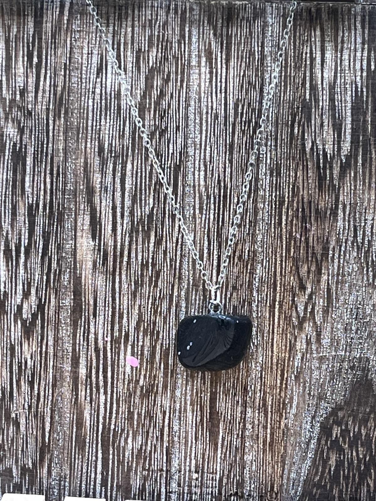 Snowflake Obsidian Necklace