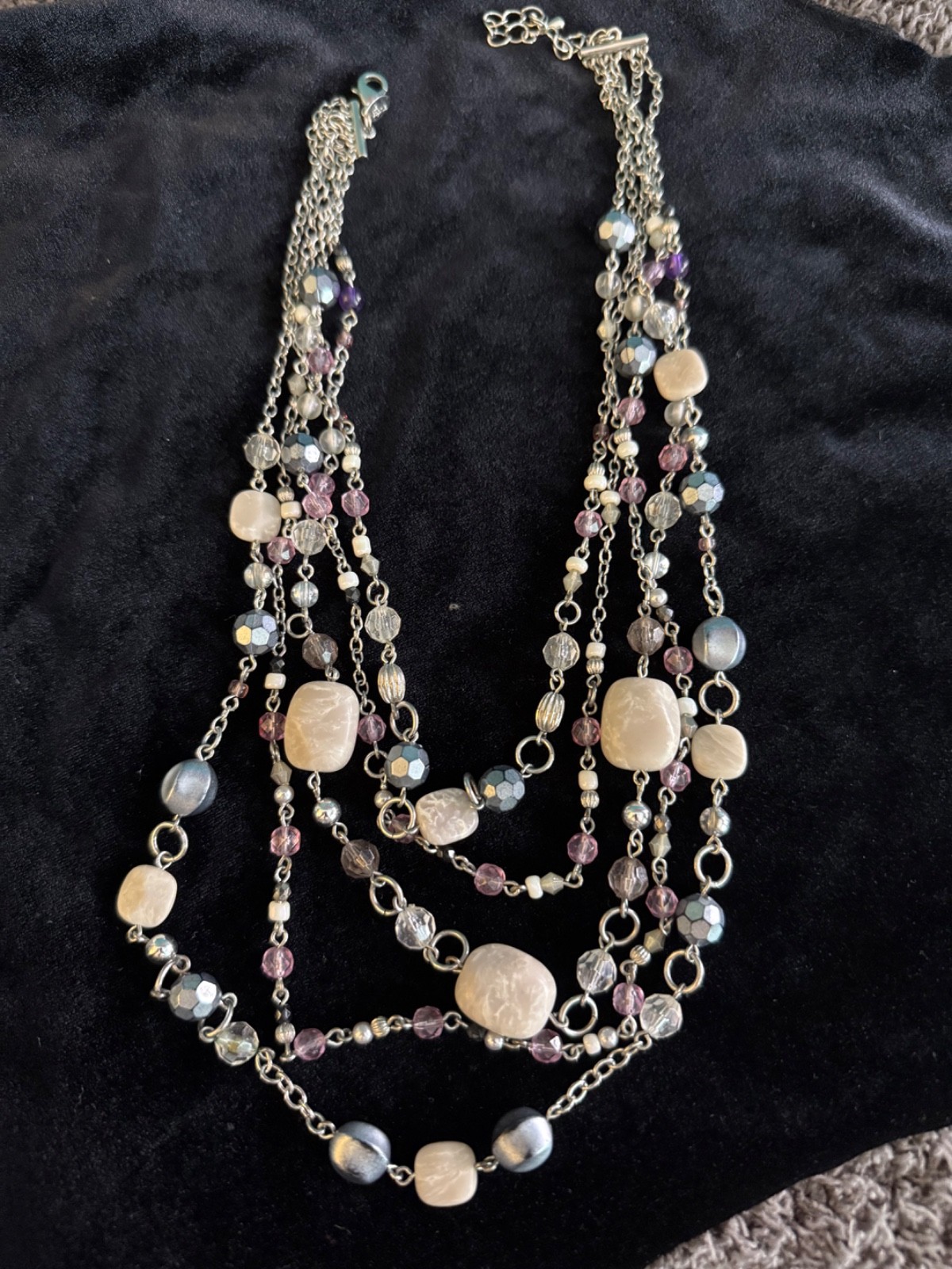 lea sophia multi strand necklace