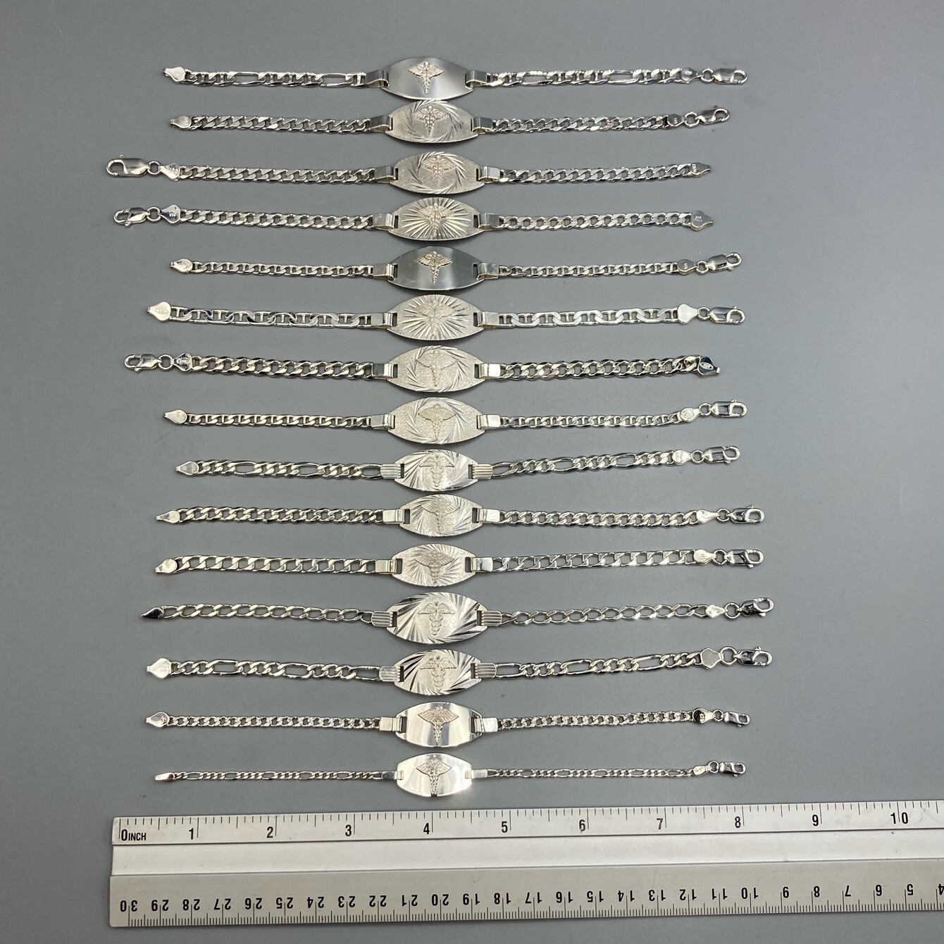 Sterling Silver Medic Alert Bracelets Free Engraving