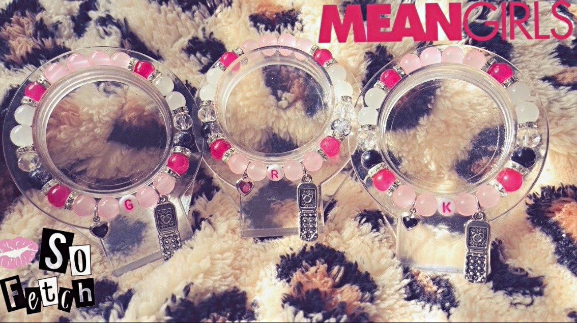 MEANGIRLS Round Silver Tone Floating Charm Locket Set, Pink/Red Charms