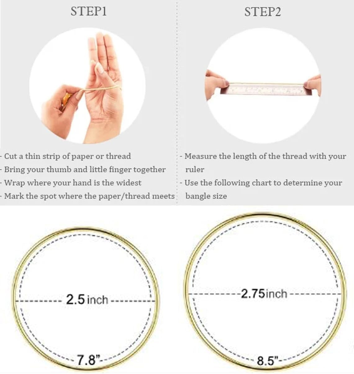 Sleek and Stylish 7-Bangle Set – Glossy Stainless Steel for Every Occasion