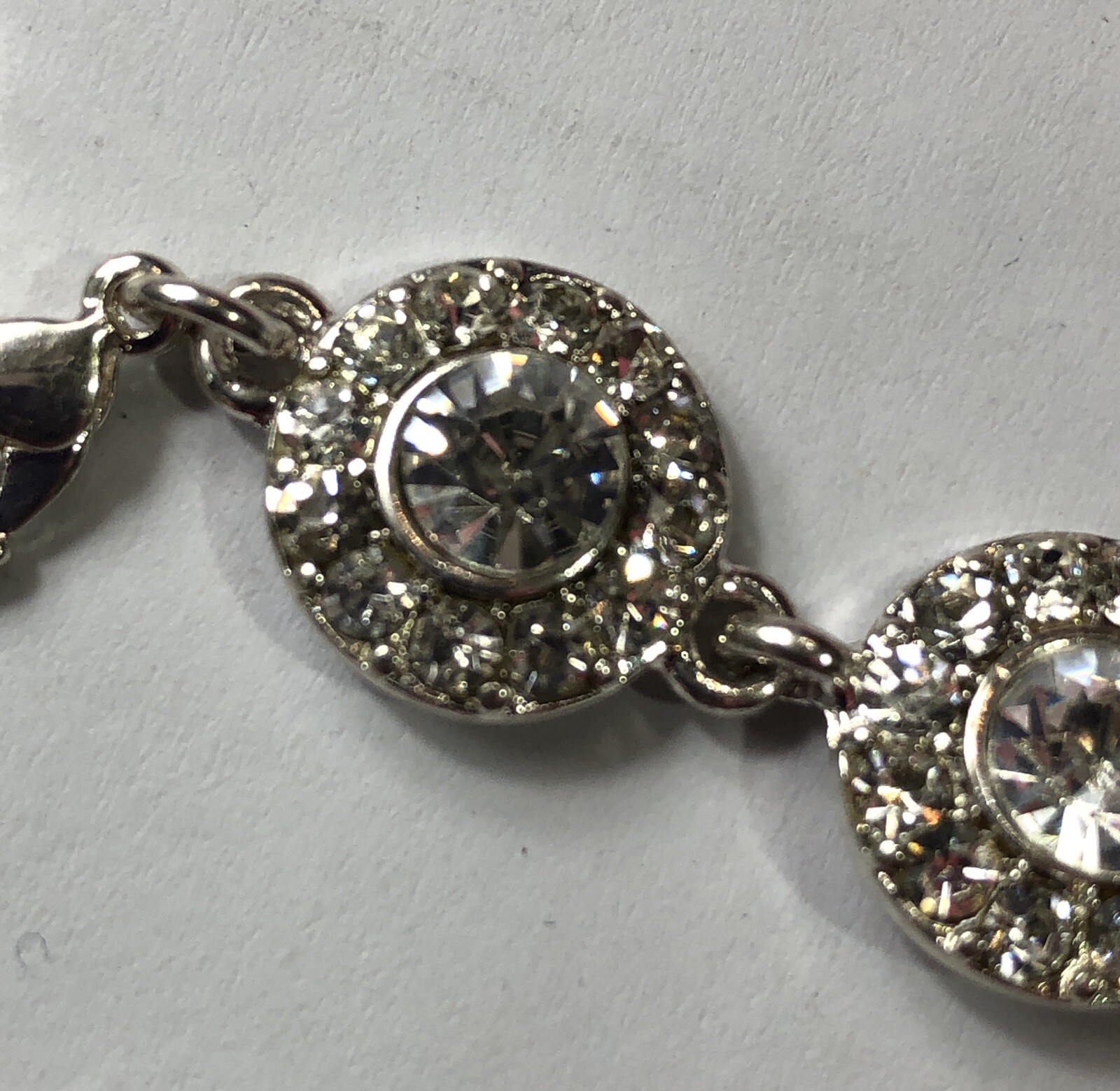 Icing Bracelet Rhinestone Halo Link 7 in to 7.5 in – NWT