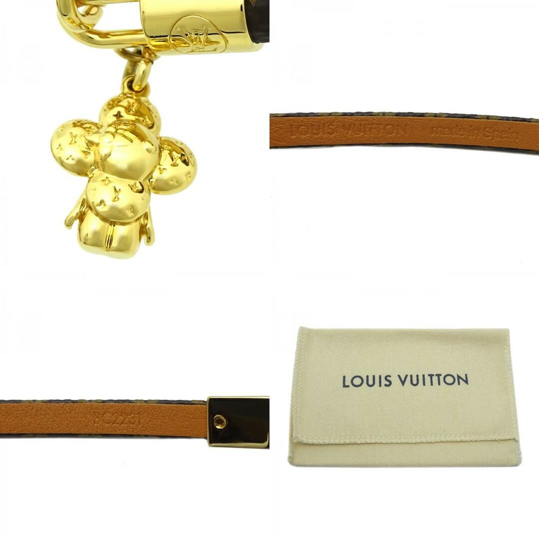 Louis Vuitton Bracelet Brown Gold Ladies From Japan Used M6773F