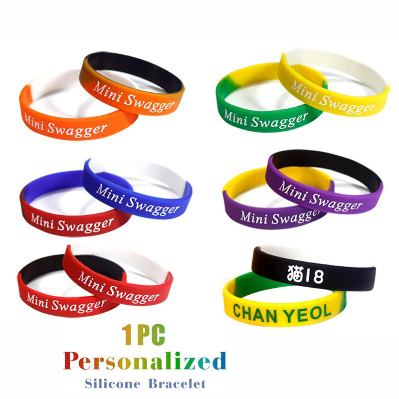 Custom Engraved Silicone Wristbands – Personalized Luxe Rubber Bracelets