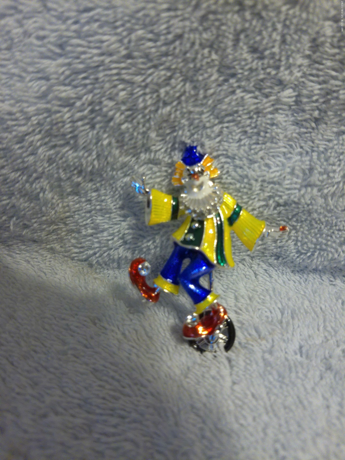 Napier Circus Clown Pin Brooch New See Description