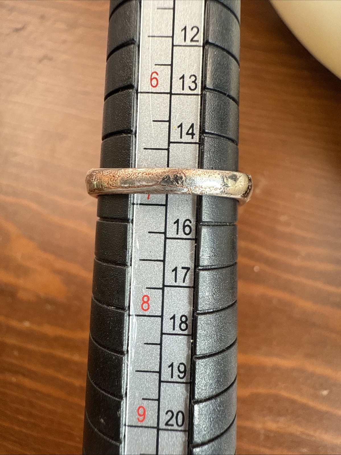 Silver PLATED Pave Set Crystals Banded Cluster Cocktail Ring Size 6.75