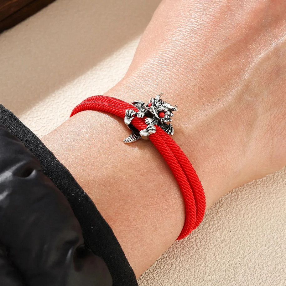 🐲Cute Silver Dragon Bracelet